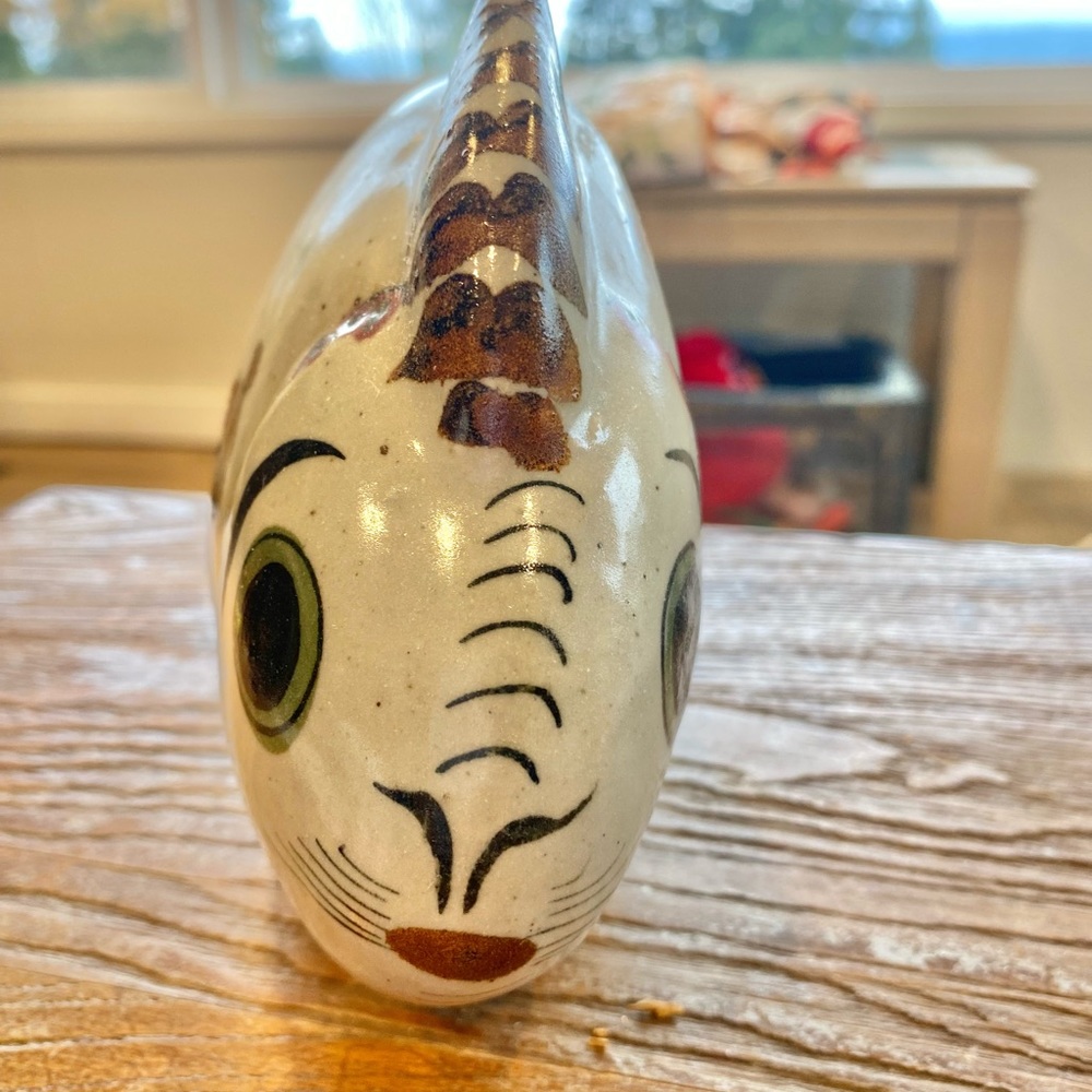 Vintage ceramic fish Handmade Mexico Collectible - Picture 13 of 15
